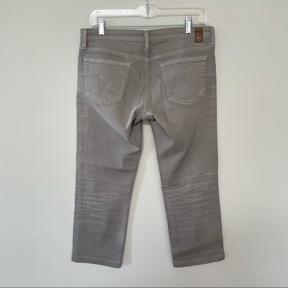 AG Adriano Goldschmied “The Crop” jeans washed grey crop capri length - Picture 2 of 6